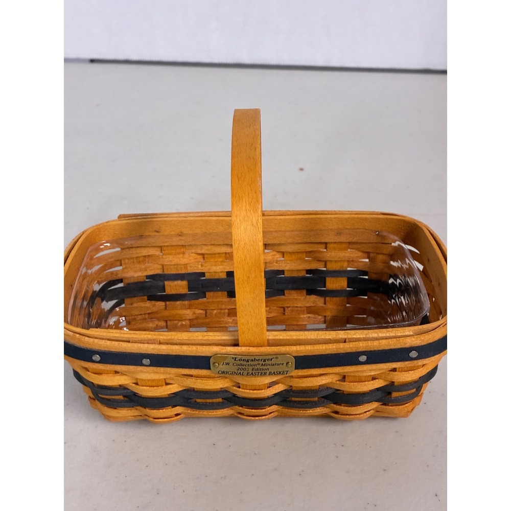 Longaberger JW Collection Miniature 2003 Edition Original Easter Basket Liner